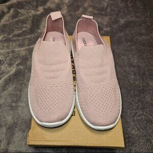 LUCKY BRAND Girls Kate Slip-On Shoes Dusty Pink SIZE 3 New